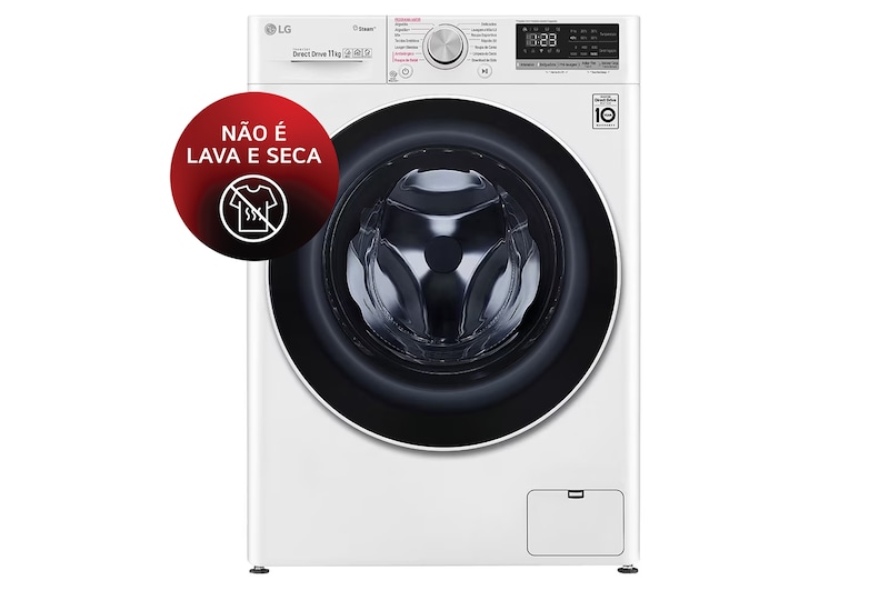 LG Lavadora Smart VC4 11kg Branca 220V, FV5011WG4A